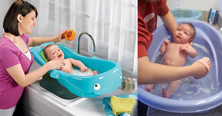 नवजात शिशु को पहला स्नान कराने के विधि: